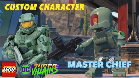 Master Chief In Lego Dc Villains Custom Character Tutorial Youtube