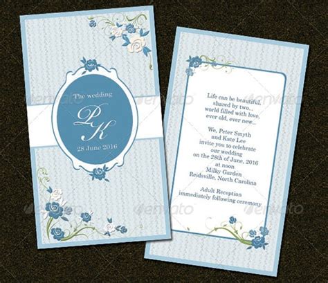 59 Wedding Card Templates Psd Ai