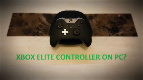 How To Connect Xbox Elite Controller To Pc Youtube