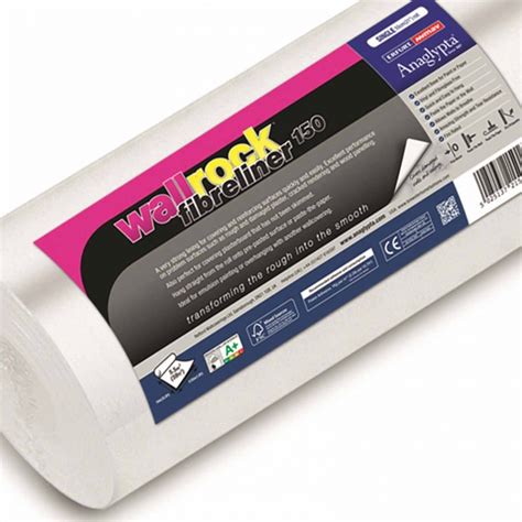 Wallrock Paste The Wall Fibreliner Paper 1000mm X 20m Selco