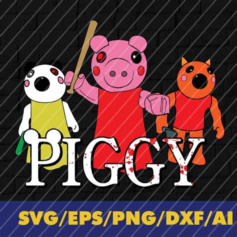 Piggy Roblox Svg Roblox Game Svg Roblox Characters Svg Roblox Svg