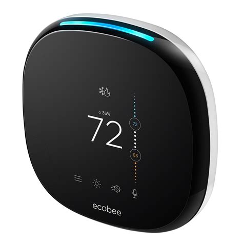 Ecobee 4 Smart Thermostat With Room Sensor And Built In Alexa Voice Service
