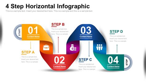 4 Step Strategy Diagram Design For Powerpoint Slidemodel Images