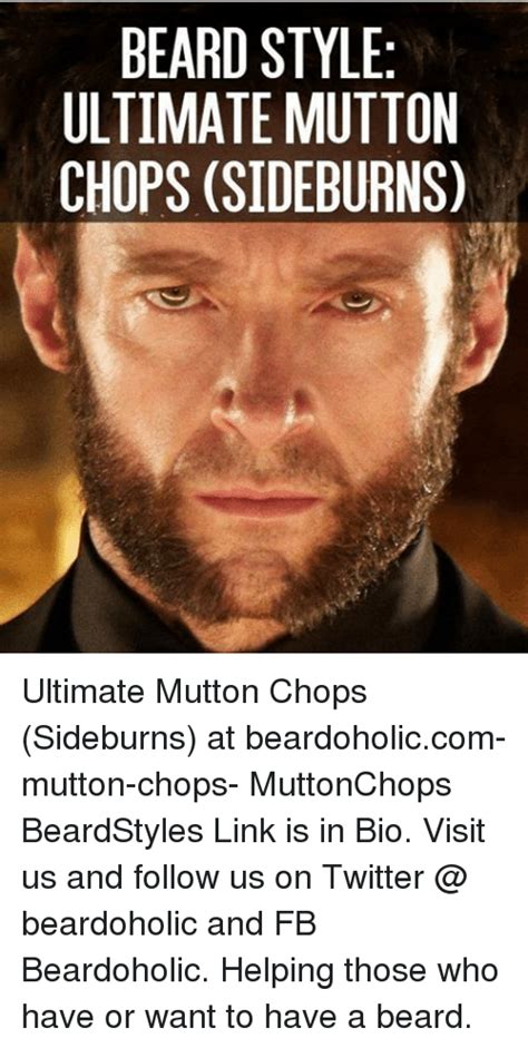 Beard Style Ultimate Mutton Chops Sideburns Ultimate Mutton Chops