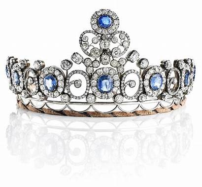 Russian Queen Tiara Alexandrine Sapphire Auction Thursday