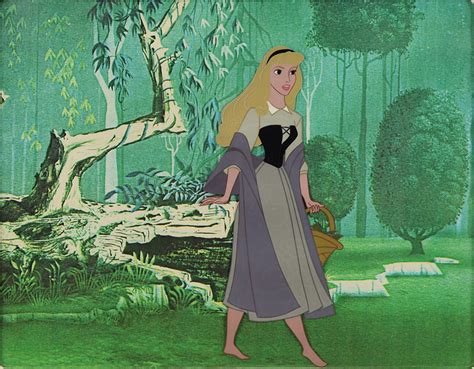 Briar Rose Production Cel From Sleeping Beauty Rr Auction