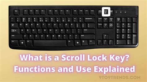 What Is A Scroll Lock Key Functions And Use Explained In Hindi