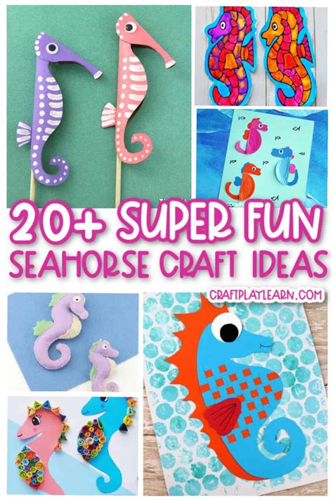 Seahorse Activities For Kids