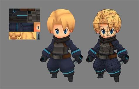 Low Poly Character Game Character Design Low Poly Art