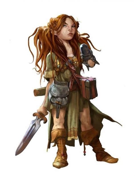 Dungeons And Dragons Halflings And Gnomes Inspirational Female Dwarf Dungeons And Dragons