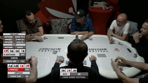 Cash Game Festival 2017 Set Of Fives Holds In Plo Youtube