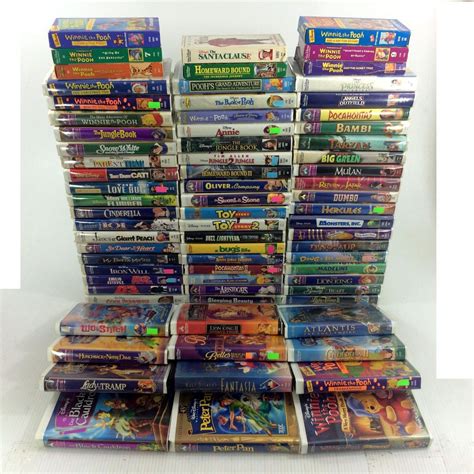 Huge Lot Of Disney Vhs Animated Movies Ebay SexiezPicz Web Porn