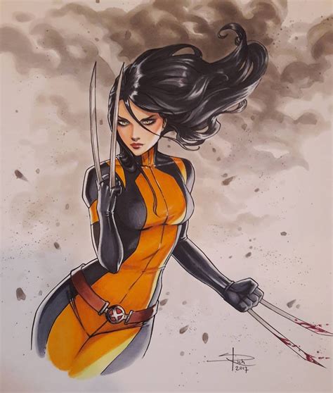 Laura Kinney By Sabine Rich Xmen X 23 Commission Copic Sabinerich