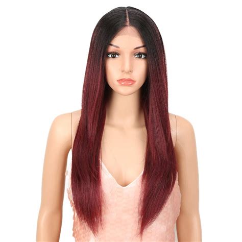 Style Icon Lace Front Wigs Ombre Lace Wigs Middle Part