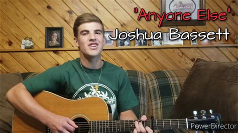 Anyone Else By Joshua Bassett Acoustic Guitar Cover By Nathan