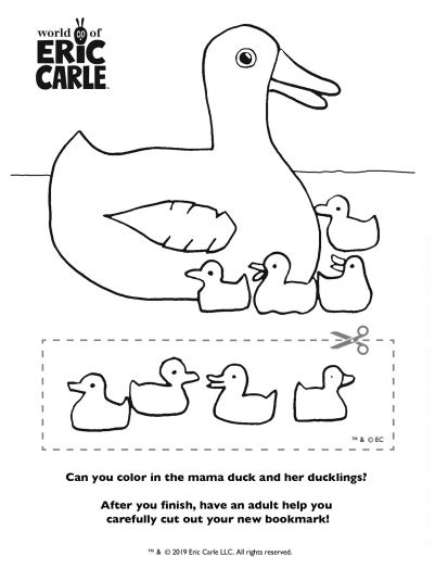 eric carle coloring pages printable