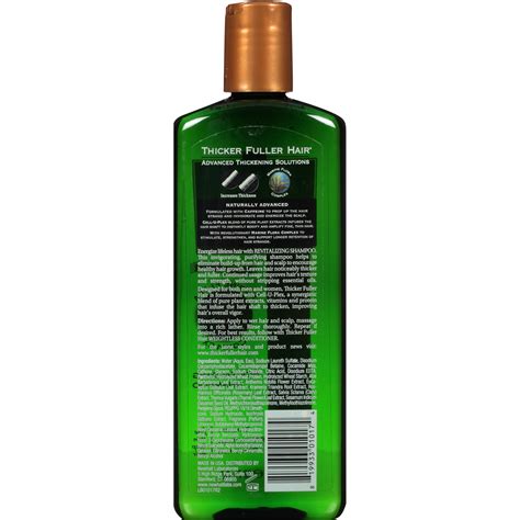 Thicker Fuller Hair Cell U Plex Revitalizing Shampoo 12oz 2 Available