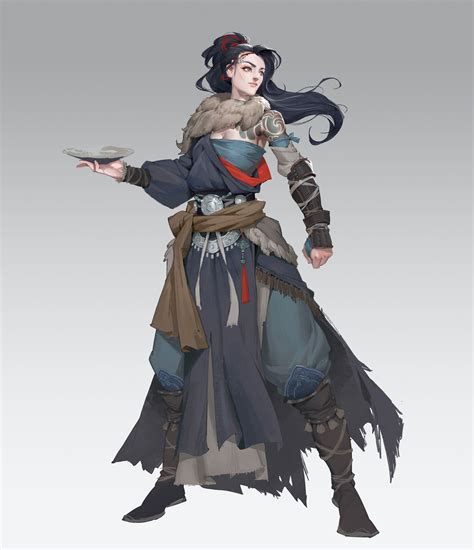 artstation a wrong attempt sss yun zo fantasy character design female characters female
