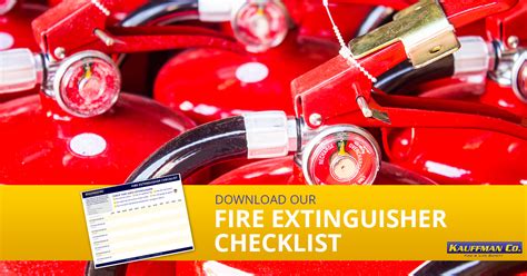 Fire Extinguisher Daily Check List Pdf Monthly Inspection Checklists