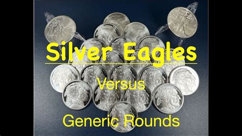 The Best Silver 1 Oz To Stack Silver Eagles Vs Generic Rounds Ep 2