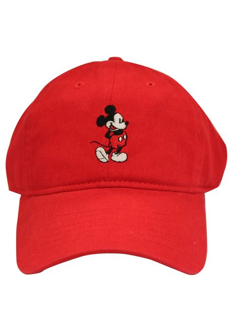 Création de chapeaux et accessoires originaux pour tous les animaux de compagnie: Mickey Mouse Red Dad Hat