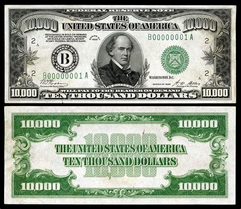 All About the Elusive $10,000 Bill and Why You Haven't Seen One