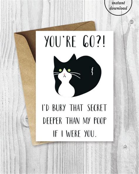 Printable 60th Birthday Cards Funny Tuxedo Cat 60 Birthday