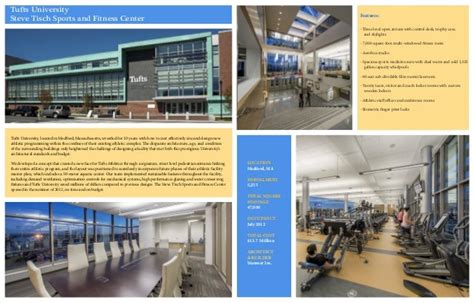 Tufts University Steve Tisch Sports And Fitness Center