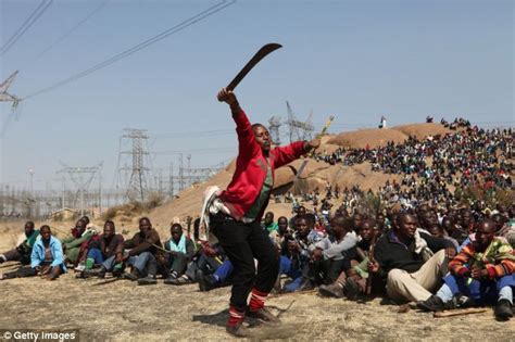 marikana miners strike south african police ordered enough vans to carry 32 bodies before