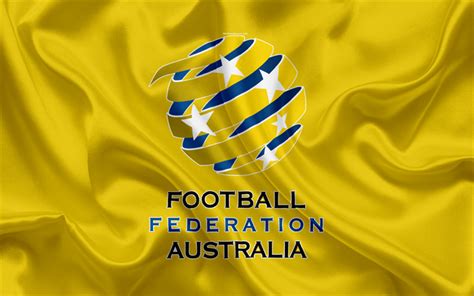 Download Wallpapers Australia National Football Team Logo Emblem