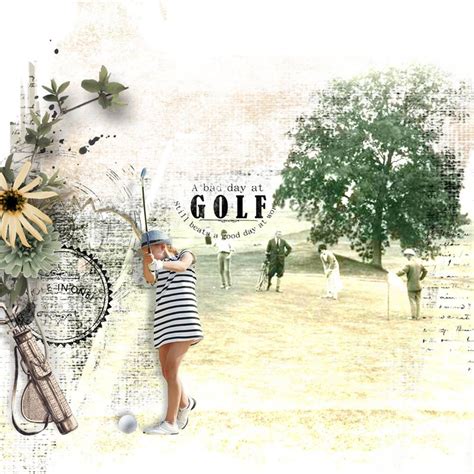 E Scape And Scrap Gandt Designs The Vintage Golfer And Freebie