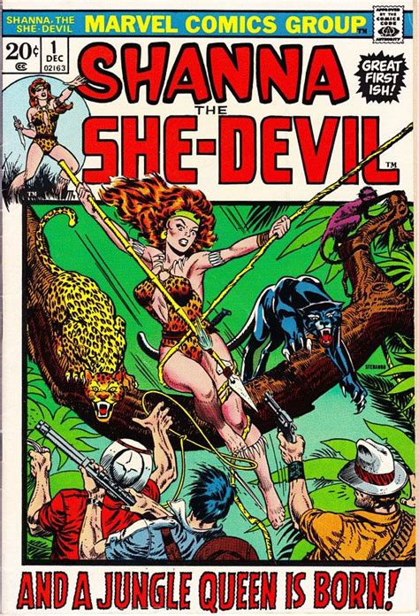 Shanna The She Devil 1 1st Series 1972 December 1972 Marvel Comics Grade Vfnm Comic Book