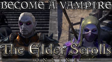 How To Become A Vampire In Eso Elder Scrolls Online Quick Tips For Pc Ps4 And Xb1 Youtube