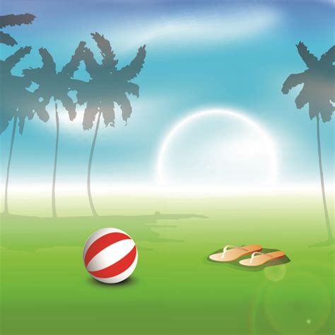 Download Vector Summer background art 05 - Vector Background free download