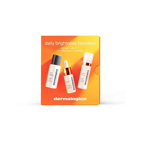Dermalogica Daily Brightness Booster Kit Unisex Clear Flannels
