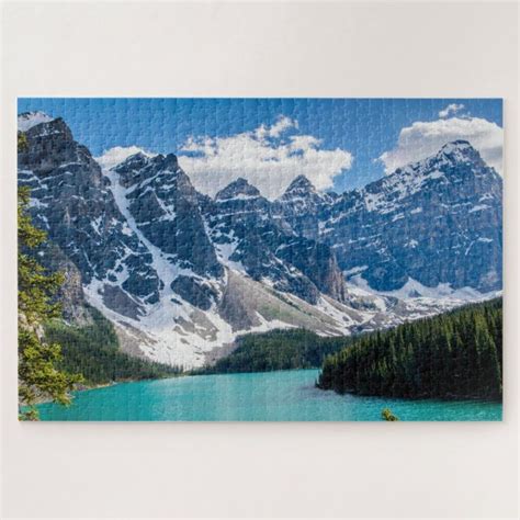 Moraine Lake Banff National Park Jigsaw Puzzle Tapclick To