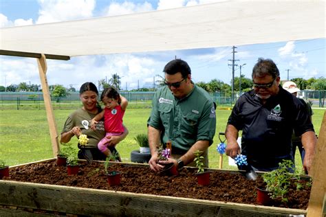 Guam Green Growth Raises Ground On Third Community Garden Guam Green