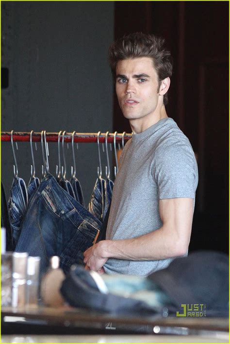 Full Sized Photo Of Paul Wesley Young Hollywood Party Diesel Store 07