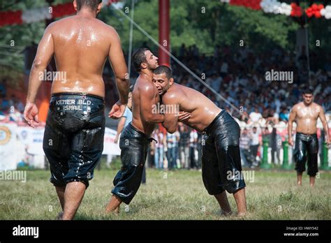 Turkey Edirne Historical Kirkpinar Oil Wrestling Is The World S Oldest Sporting Event After