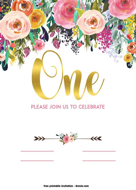 Free Printable Birthday Invitation Templates Customize And Print