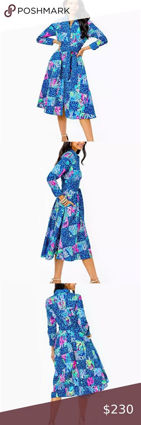 Lilly Pulitzer Mira Midi Shirtdress Clothes Design Shirt Dress