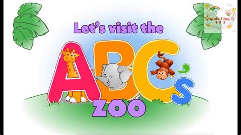 Abcd Zoo Learning Youtube
