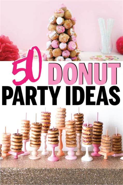 50 Sweet Donut Party Ideas Play Party Plan