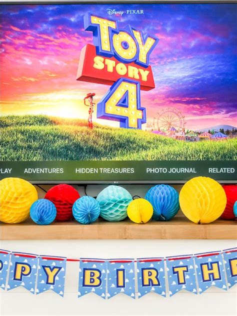 Awesome Toy Story 4 Birthday Party Ideas Birthday Party Themes Diy