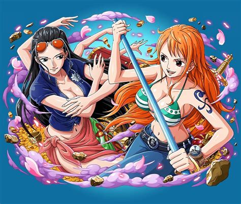 Nami And Robin One Piece Manga Anime One Piece One Piece Movies One Piece Manga