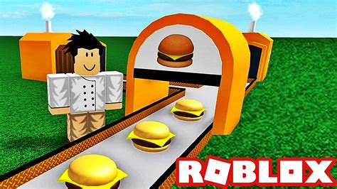 Jouvre Un Restaurant Burger Roblox Youtube