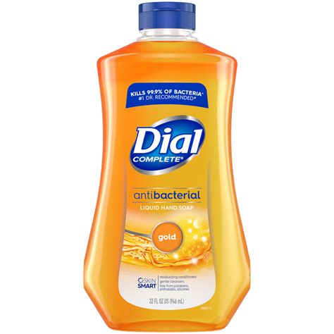 Dial Antibacterial Liquid Hand Soap Refill Gold 32 Ounce Walmart