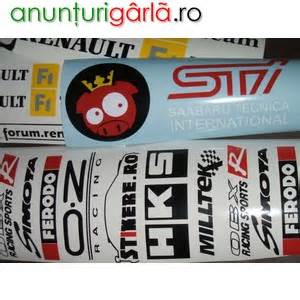 Stickere auto/moto , decorative, stickere personalizate ...