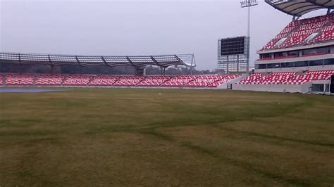 Rajiv gandhi international stadium was established in 2003. Rajiv Gandhi International Cricket Stadium Dehradun ...