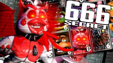 Ultimate Custom Night Secret 666 Mode Unlocking Demonic Funtime